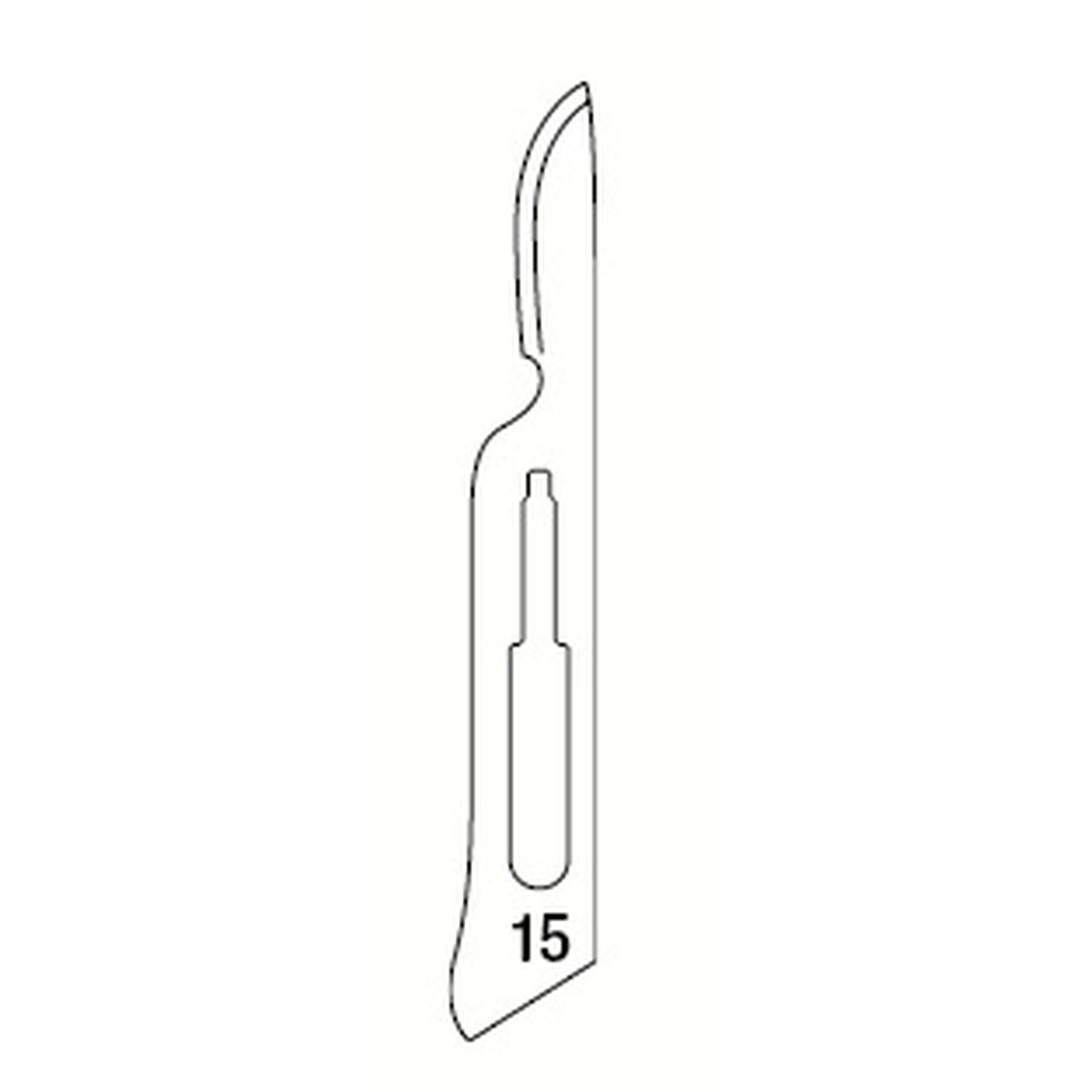 Blades N°15 5pcs ModelCraft PKN9275 Lames N°15 